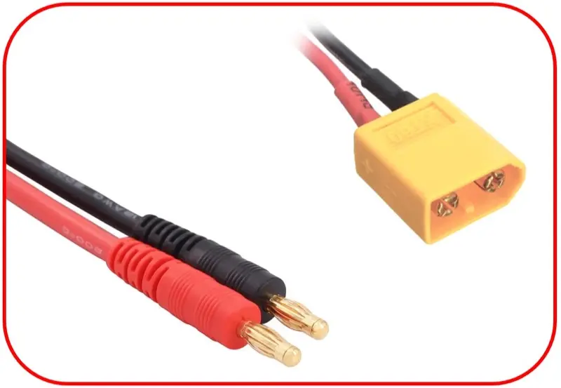 Charging Cable 4mm Bullet Plug - Xt60 150mm