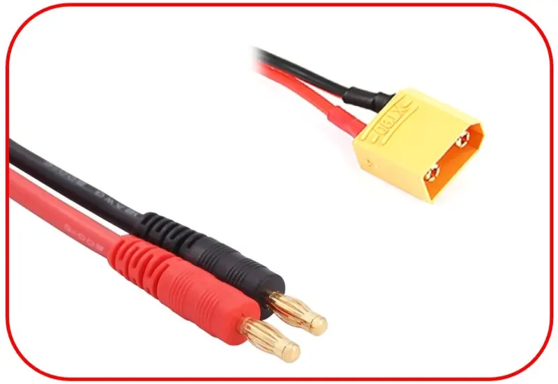 Charging Cable 4mm Bullet Plug - Xt90 150mm