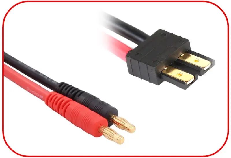 Charging Cable 4mm Bullet Plug Suitable for Traxxas 150mm