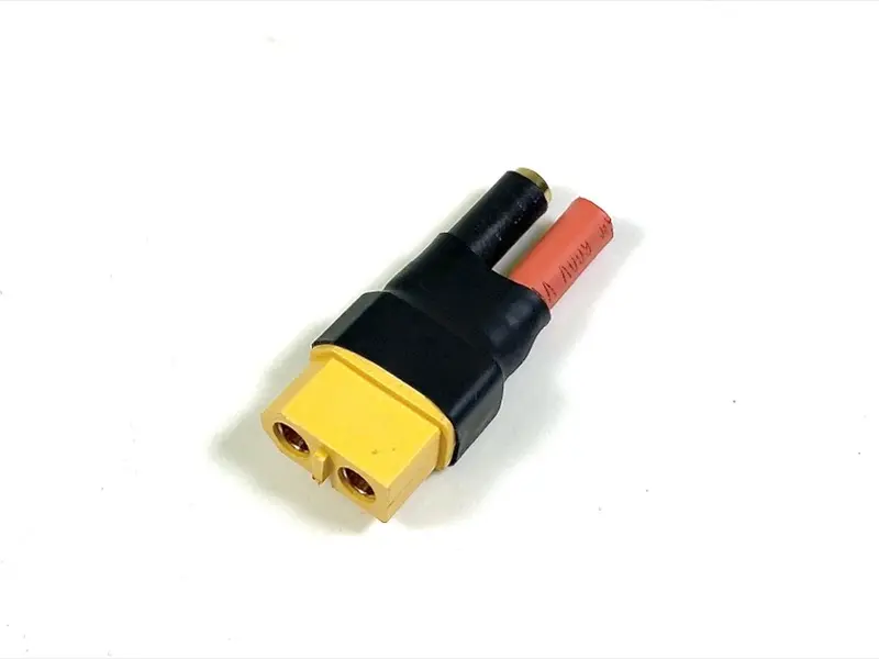 Adapter 4mm Bullet Plugs (M) - Xt60 (F) Compact Version