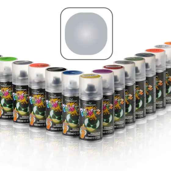 Lexan Spray Met. Finish Silver 150ml