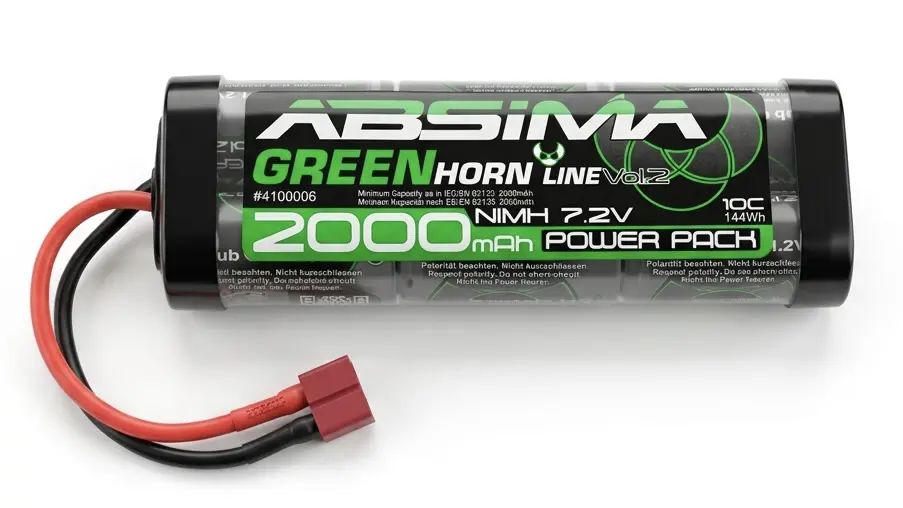 Greenhorn vol.2 Nimh 7.2v 2000 (T-Plug)
