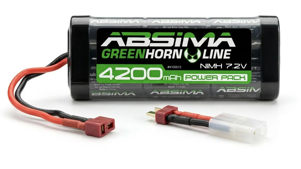 Greenhorn vol.2 Nimh 7.2v 4200 (T-Plug + Tamiya Adaptor)