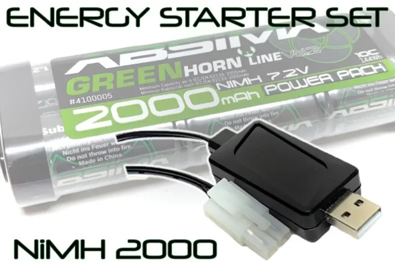 Rc Energy Starter Set 2000 (Nimh/Usb)