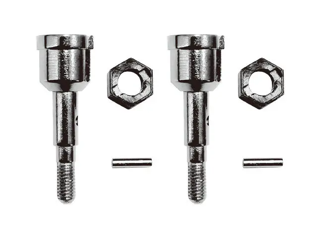 Metal Wheel Shaft Ana Pins Hex (2pcs)