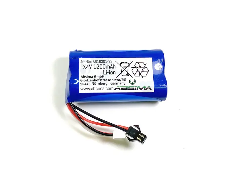 Li-Ion Battery Pack (7.4 1200mah)