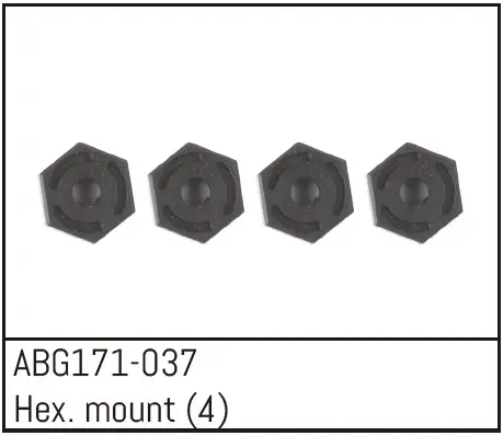 Hex Wheel Hubs (4)