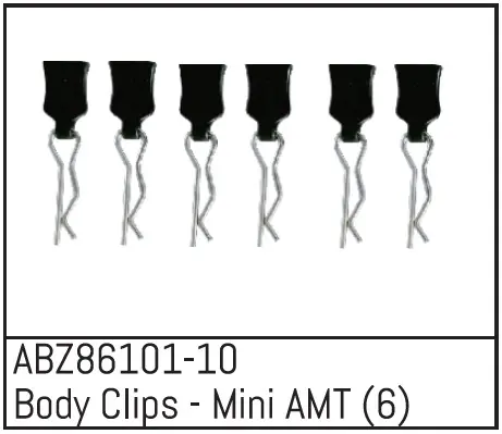 Body Clips - Mini Amt (6)