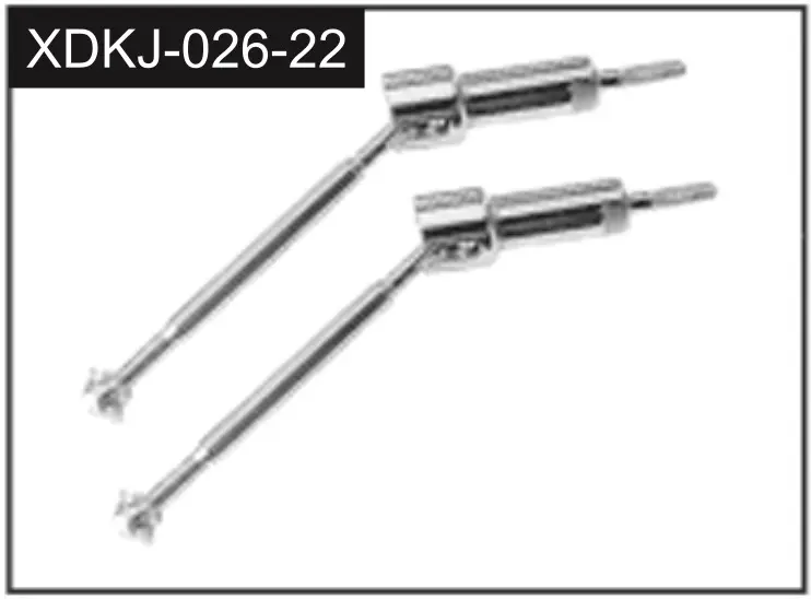 Rear Dog Bones &amp; Axles (2)