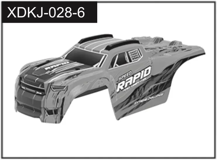 Orange Car Body (Rapid)