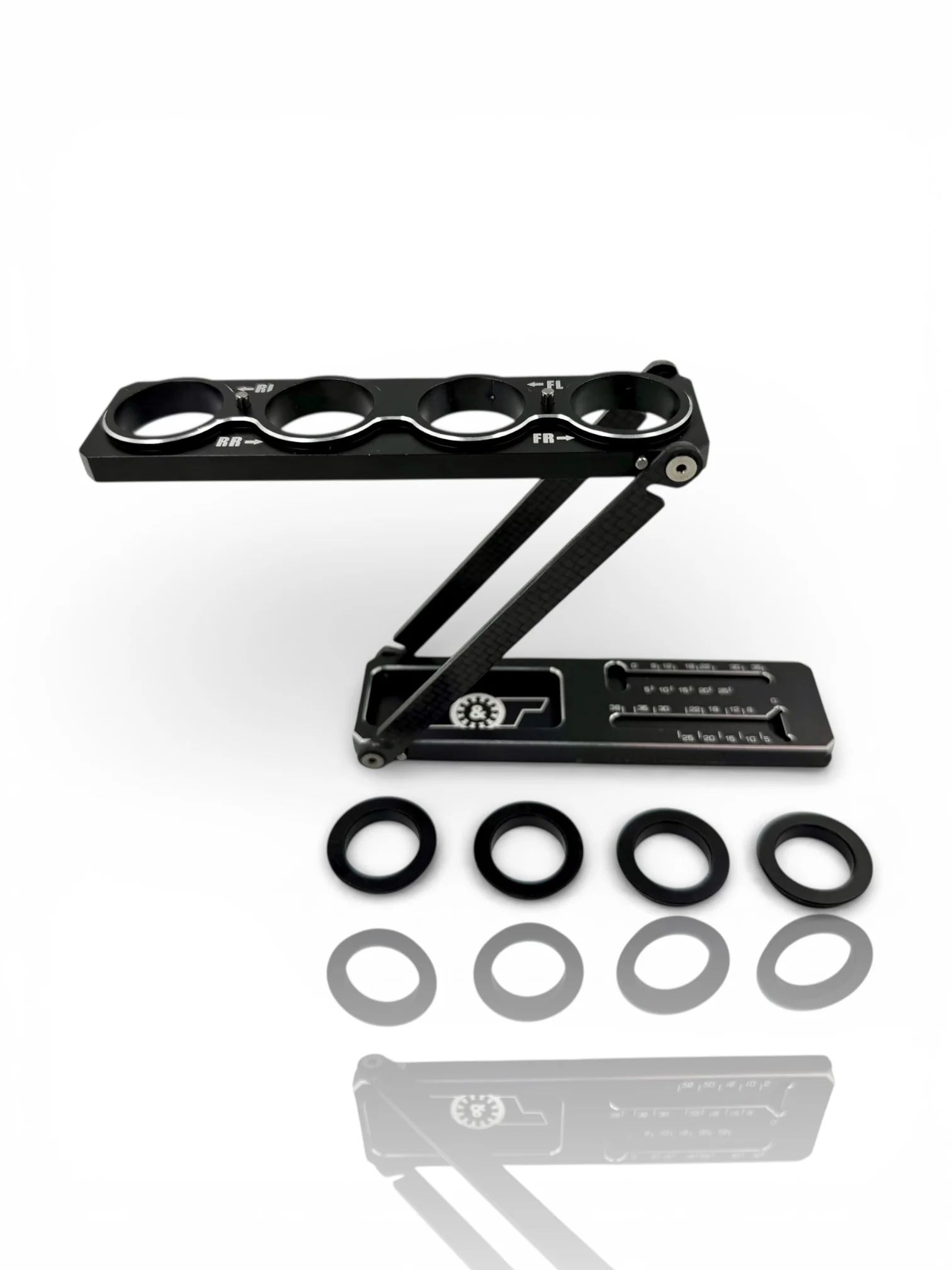 J&amp;T Bearings Collapsible 1/8 &amp; 1/10 Shock Stand