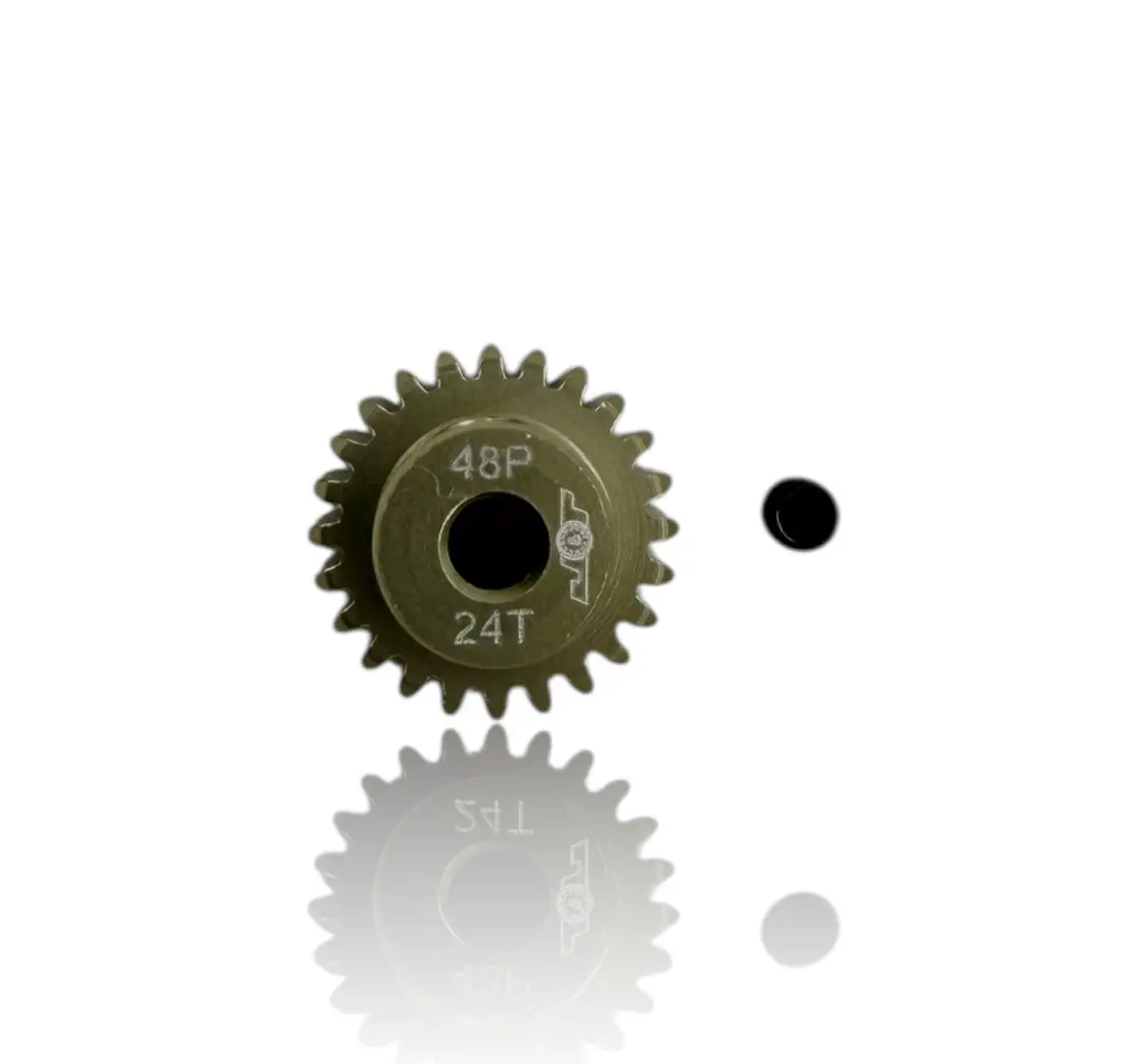 J&T Lightweight Hard Anodized 48P Aluminum Pinion Gears – 19T