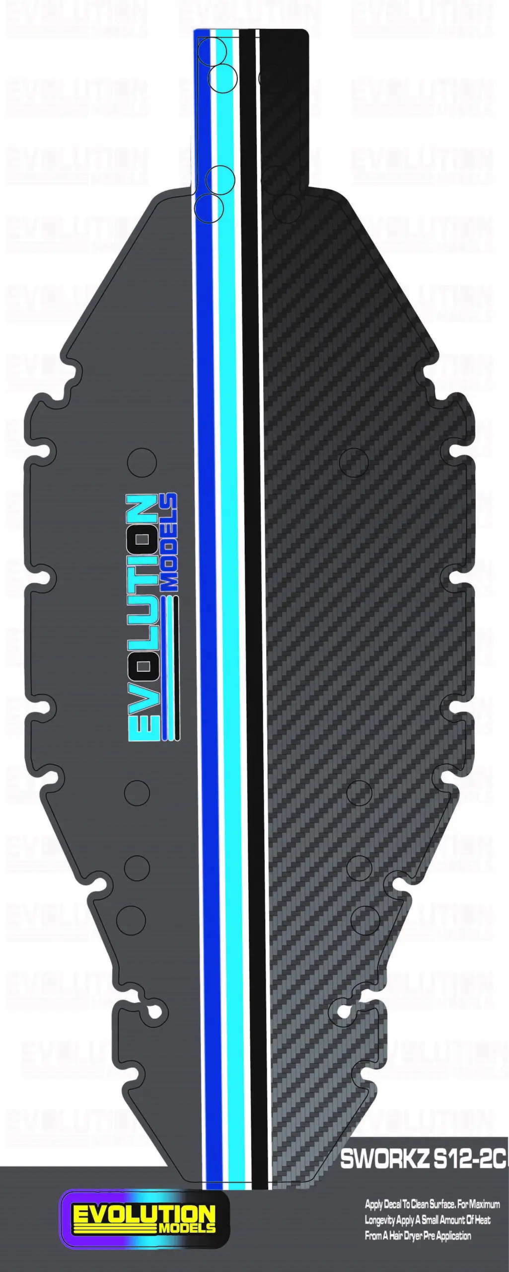 ERP121 Chassis Skins (B6.4, LD2, S12-2, B6.4D, PR SB401, PR S1V4, LD3) – S12-2