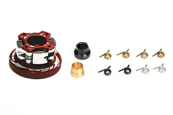Alpha 4 Shoe Clutch System Complete Red Fly Wheel