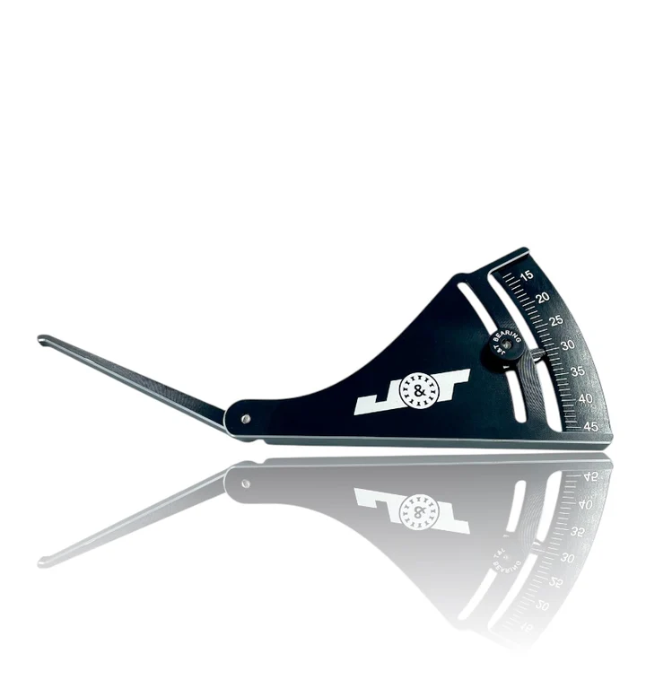 J&amp;T Bearing Co. Aluminium Ride Height Gauge (13-45mm)