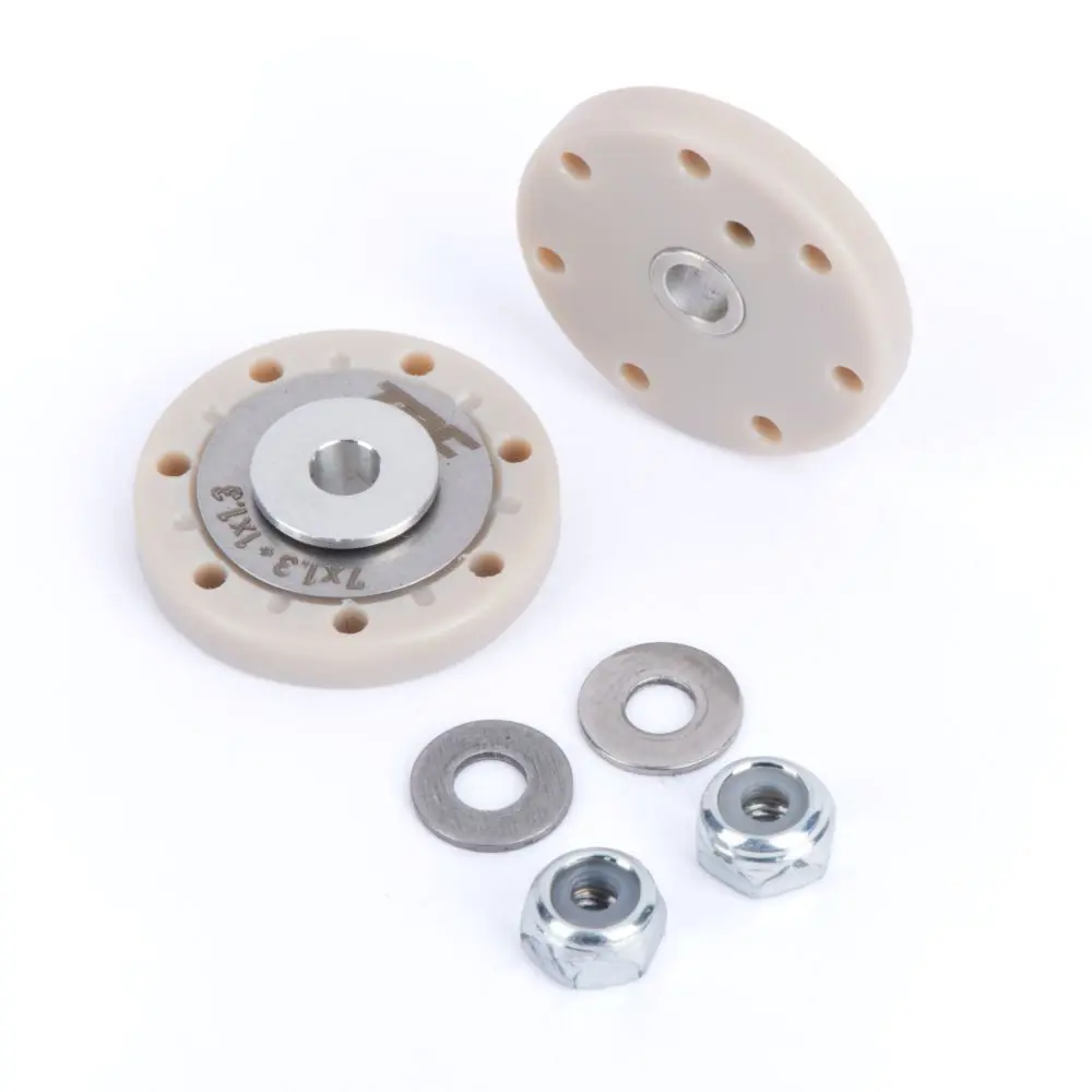 Valve shock pistons 7×1.3 + 1×1.3 Flat (O.D. 15.90mm/I.D. 2.6mm/H. 2.5mm)