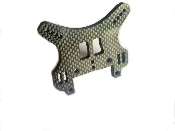ERP HB Racing D8 WS Front Tower (Carbon) +2