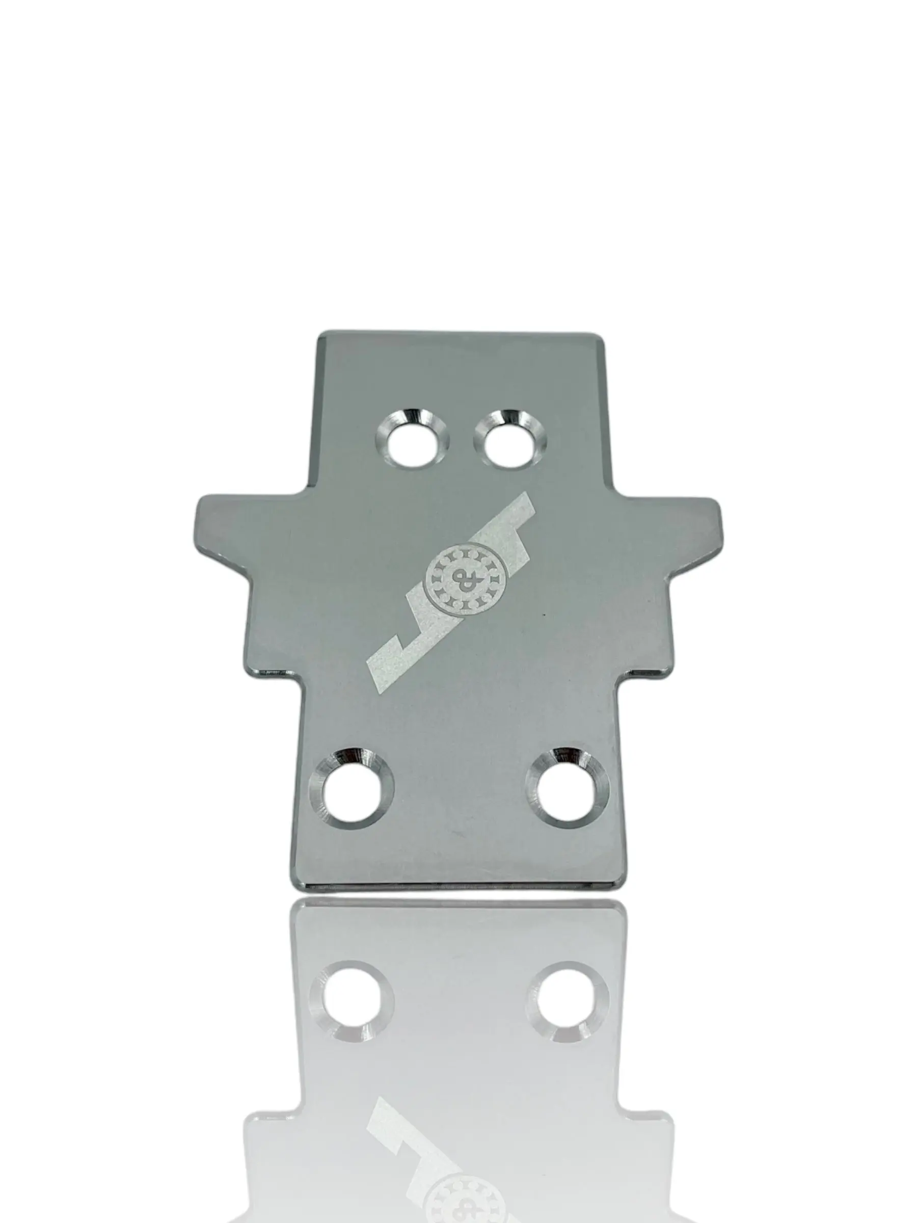 Tekno NB48/EB48 2.2, 2.1 Stainless Skid Plate Rear