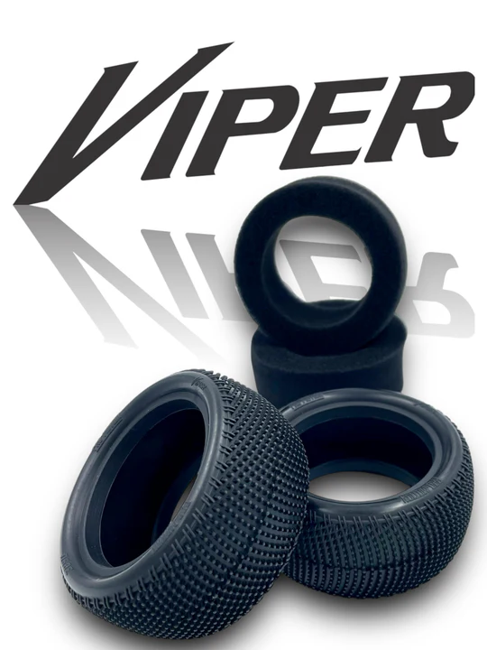 Pro-Motion Viper LP 2.2” Rear Carpet Tyre – Pair