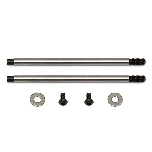 Associated 3X35Mm Shock Shaft V2 Chrome For As91579 Body (2)