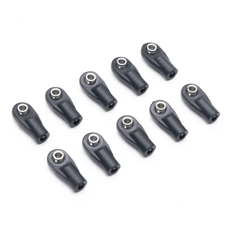 Fastrax Straight Nylon Rod Ends 22.5x10mm M4 Screw (10pcs)