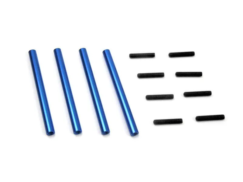 HPI Racing Aluminum Link Blue 6x72mm M4 (4PCS)