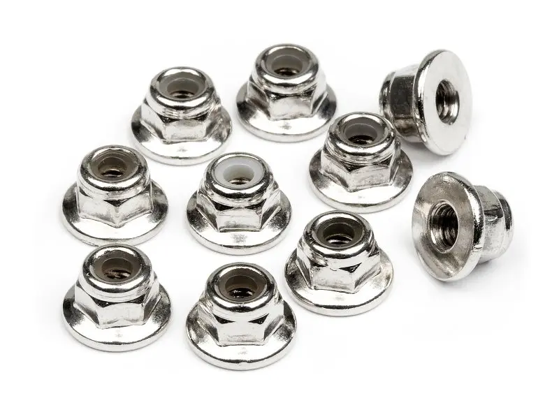HPI Racing Flanged Lock Nut M3 (10Pcs)