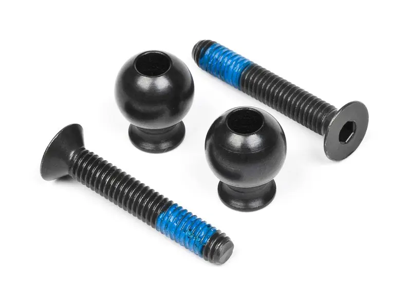 HPI Racing Screw & Ball Front Upper Arms