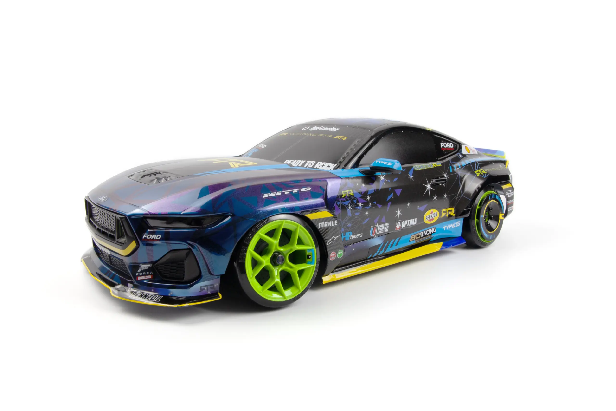 HPI Racing Stage-D10 Flux Ford Mustang RTR Spec-5 FD - VGJR