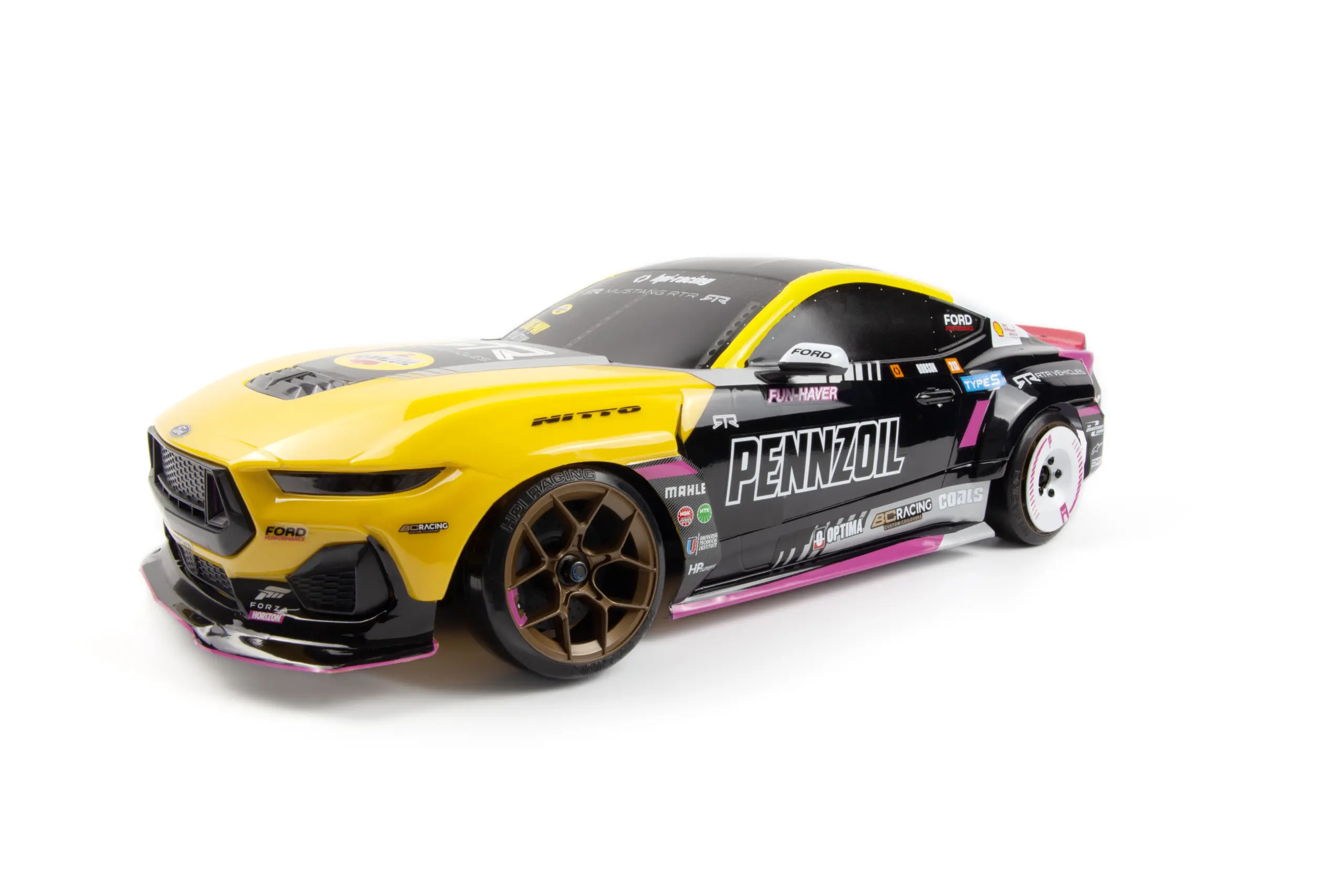 HPI Racing Stage-D10 Flux Ford Mustang RTR Spec-5 FD - B.Hobson