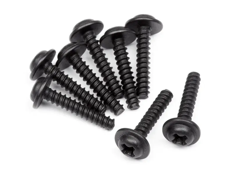HPI Racing Tp. Flanged Screw M3X15Mm (8Pcs)