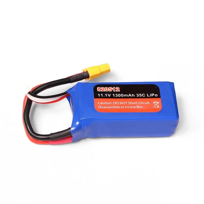 Joysway 11.1V 1300mah 35c Lipo Pack With Xt-60 Plug