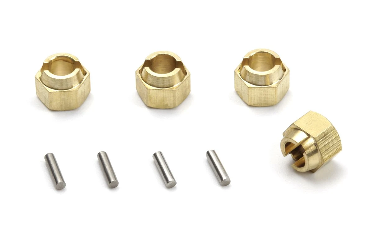 Maverick Brass Hex Hub Set 4pcs (Scout-24) - genuine Maverick upgrade part