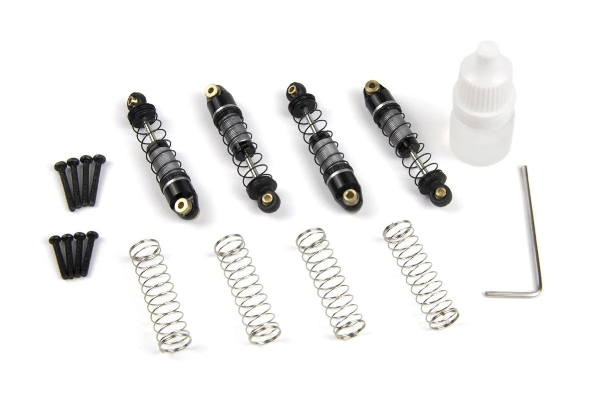 Maverick Aluminium Oil-Filled Shock Set 4pcs (Scout-24) - genuine Maverick upgrade part