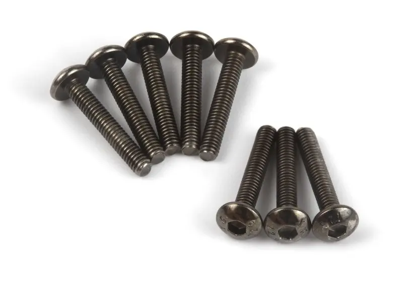 Maverick RC Button Head Screw M2.5x15mm (Hex/Socket/8pcs)