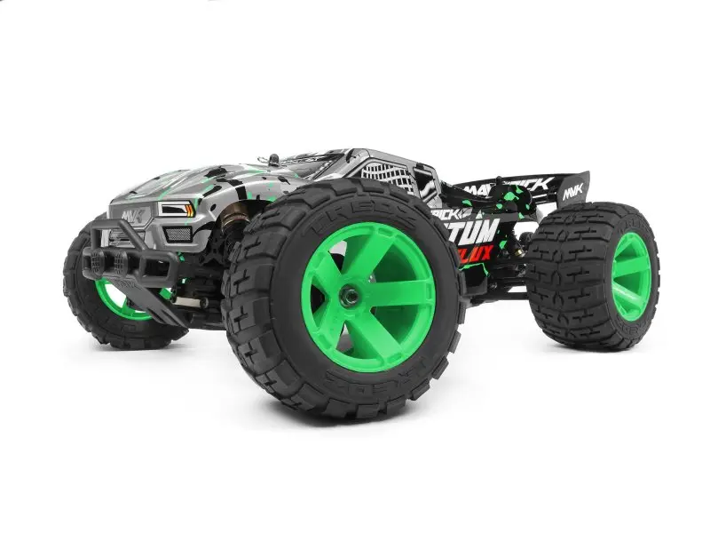 Maverick RC Quantum XT Body (Silver/Green)