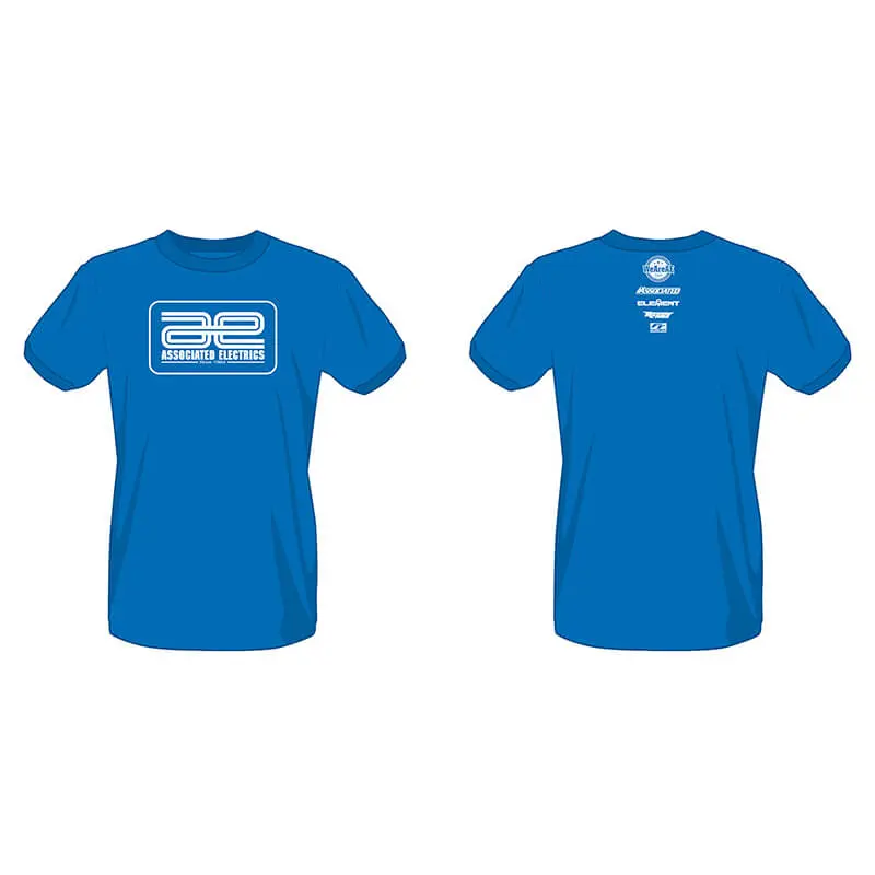 Team Associated Heritage T-Shirt Blue (M)