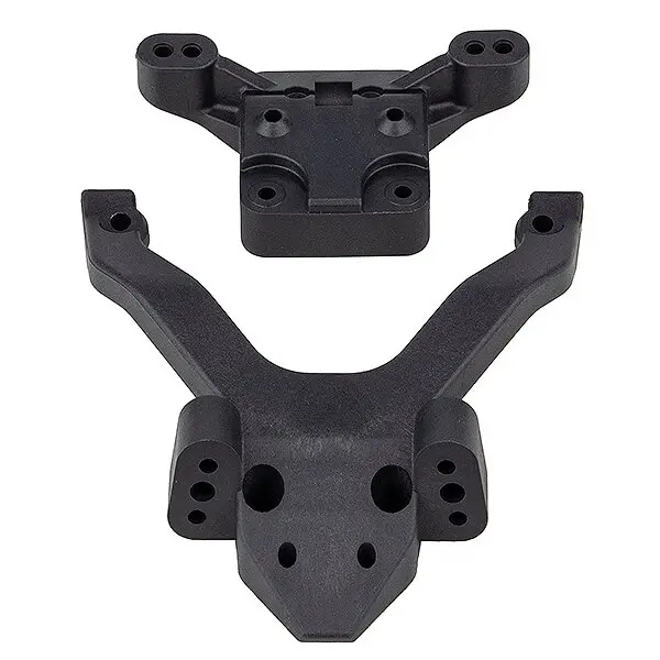 Team Associated Rc10B6.4 Ft Top Plate And Ballstud Mount, Carbon