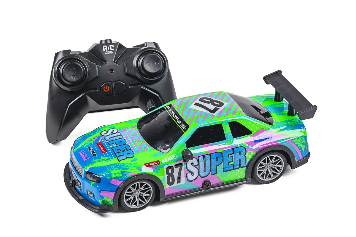 TEC-TOY Super 87 with Lights RC 1:22 2.4GHz - Green
