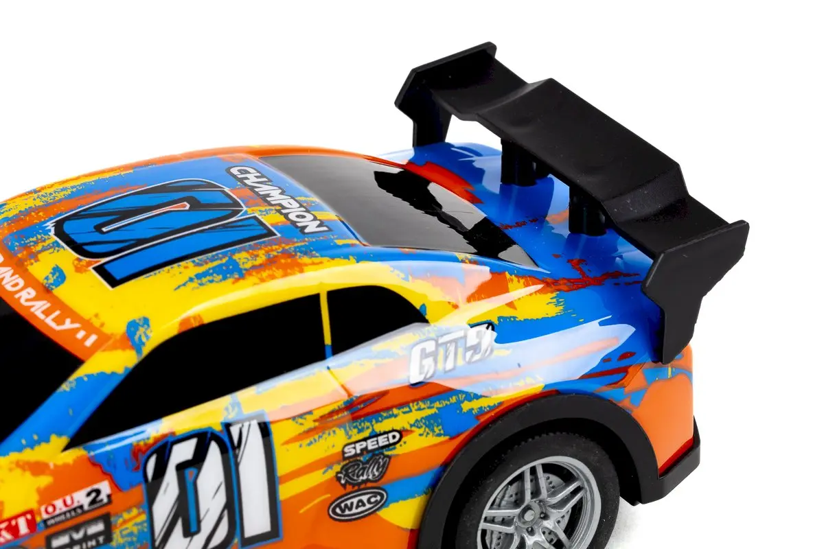 TEC-TOY Champion GT9 with Lights RC 1:22 2.4GHz - Yellow/Blue