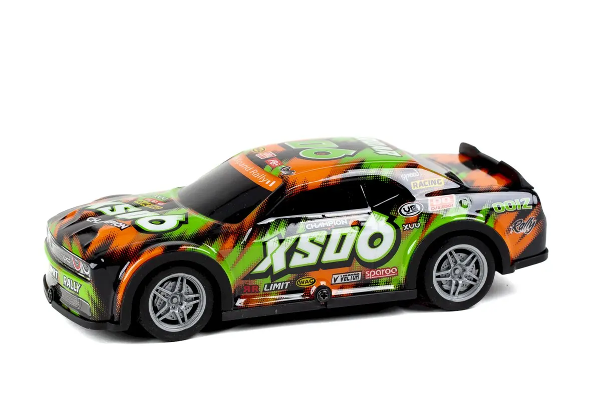 TEC-TOY Roar SXO6 with Lights RC 1:22 2.4GHz - Green/Orange