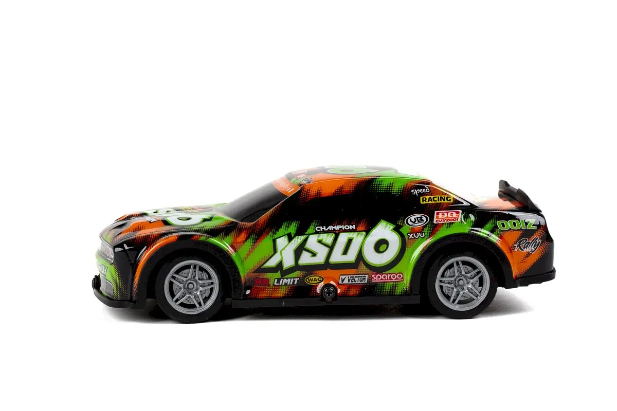 TEC-TOY Roar SXO6 with Lights RC 1:22 2.4GHz - Green/Orange