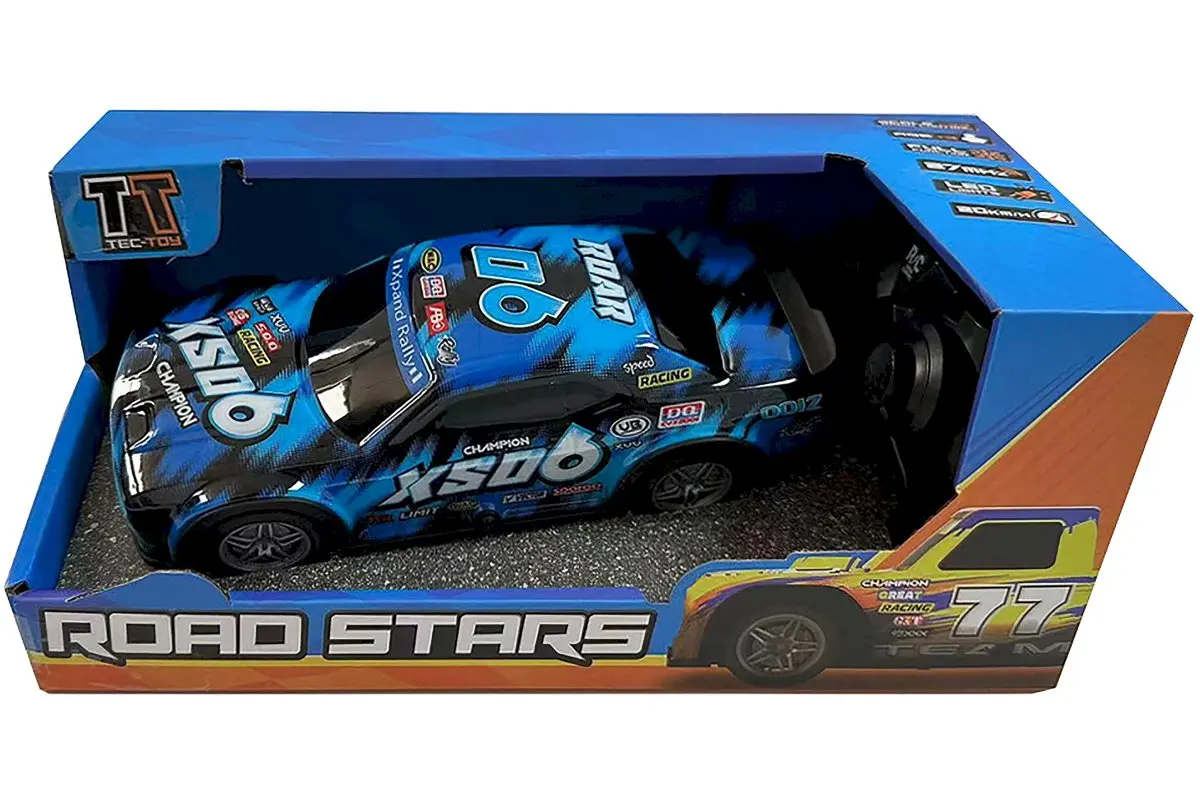 TEC-TOY Roar SXO6 with Lights RC 1:22 2.4GHz - Blue