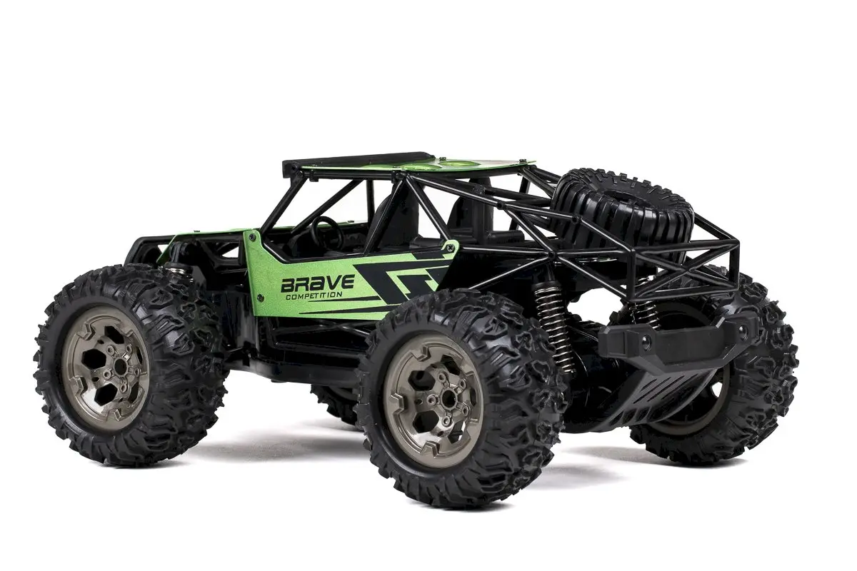 TEC-TOY Brave RC 1:12 2.4GHz 7.4V 500mAh Li-Ion - Green