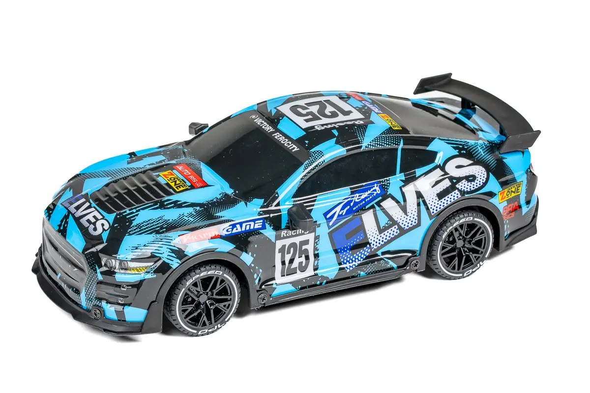 TEC-TOY Elves RC with Lights & Try Me 1:18 2.4GHz - Blue