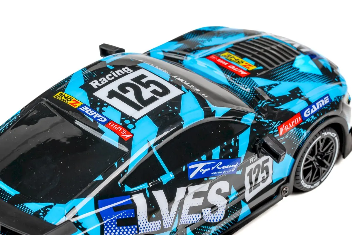 TEC-TOY Elves RC with Lights & Try Me 1:18 2.4GHz - Blue