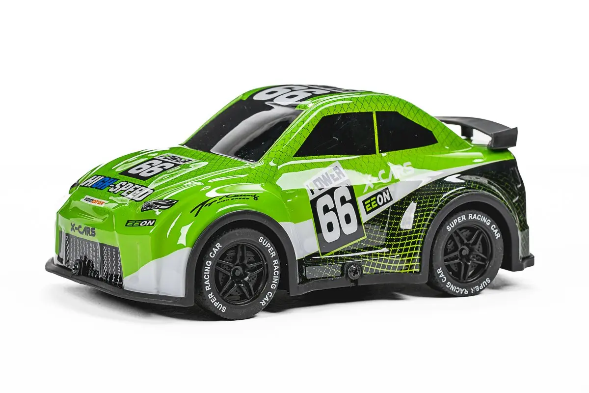 TEC-TOY Mini Rally RC with Lights 1:24 2.4GHz - Green