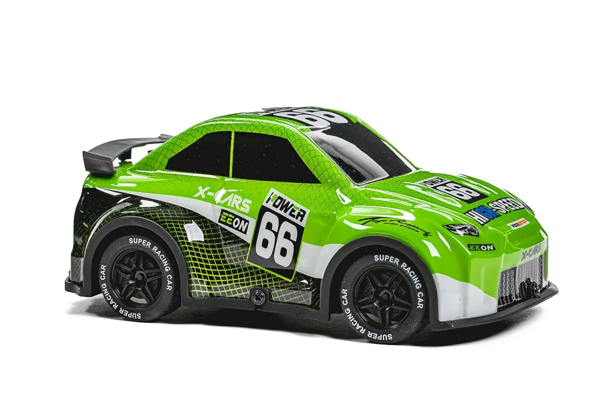 TEC-TOY Mini Rally RC with Lights 1:24 2.4GHz - Green