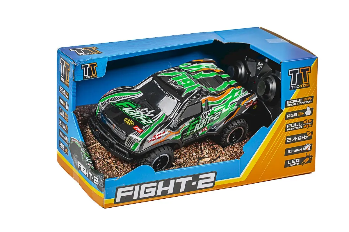 TEC-TOY Fight-2 RC with Lights 1:24 2.4GHz - Green