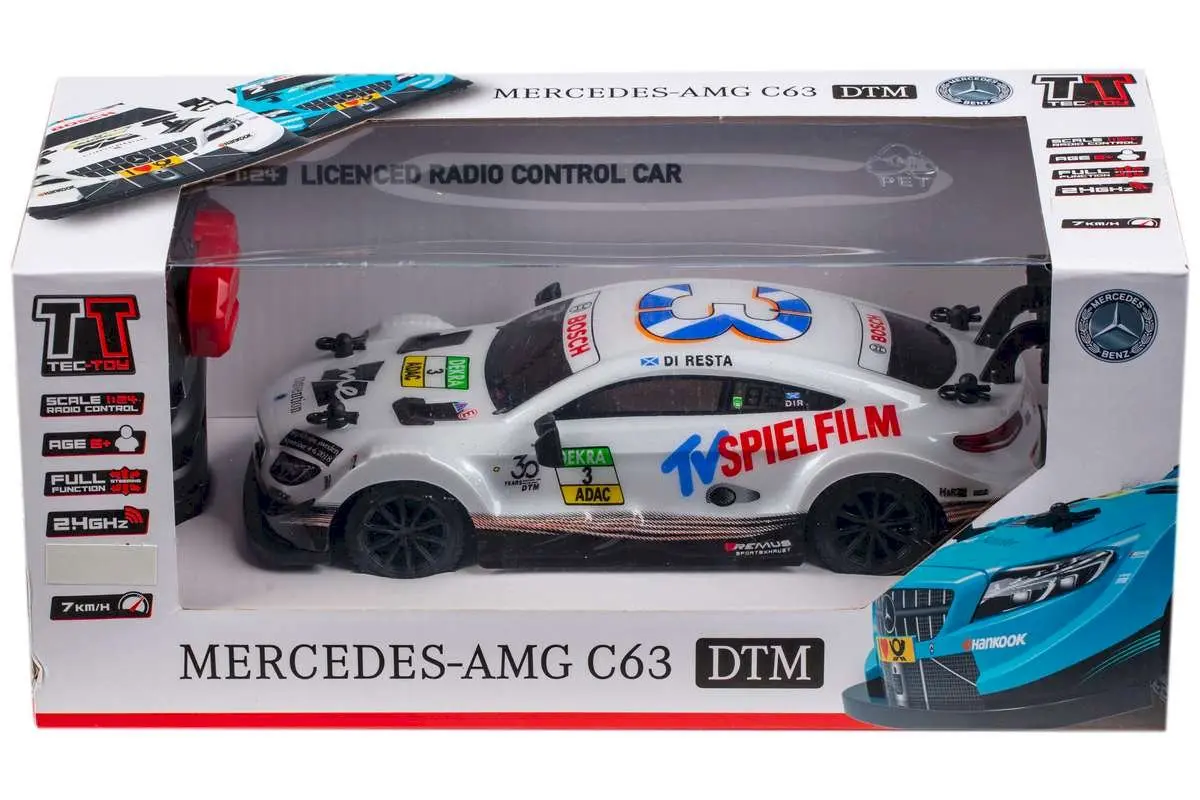 TEC-TOY Mercedes-AMG C63 DTM TV Spielfilm RC 1:24 2.4GHz